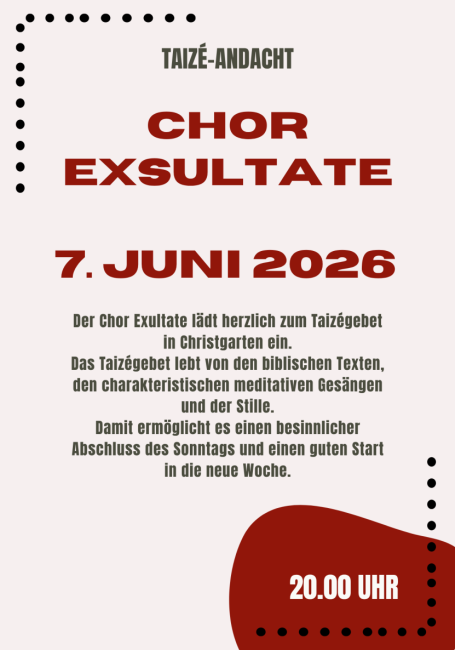 Plakat Taizé